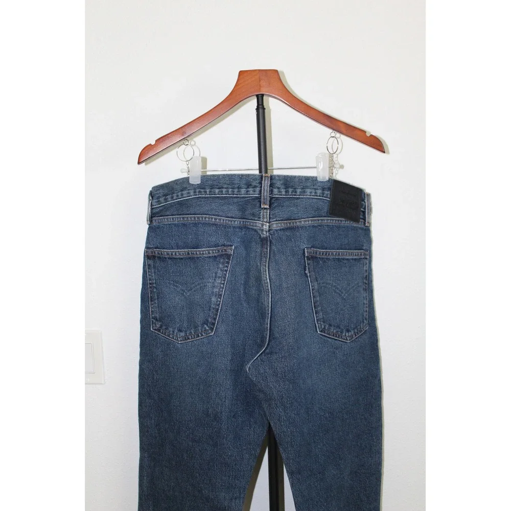 Levi's‎ Blue Label Made & Crafted 502 Taper Jeans Men's 34x32 Dark Indigo